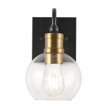 Marais Iron/Glass Rustic Vintage LED Vanity Light - JONATHAN Y